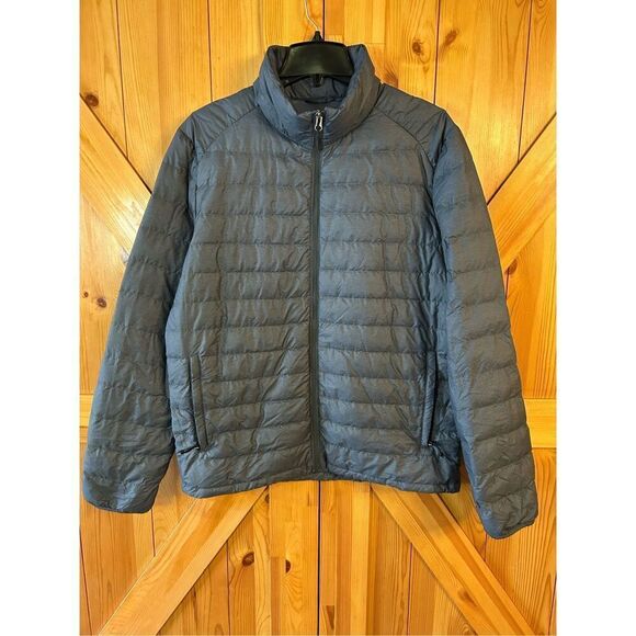 Heatkeeper Nano Modern Fit Down packable, puffer, jacket, gray size medium (0724 - Picture 1 of 5